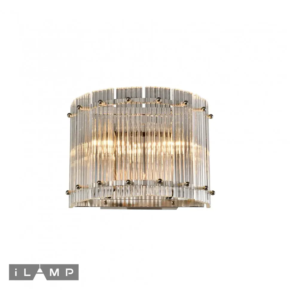 Бра iLamp W9503-2 NIC SILVERSTONE — никель