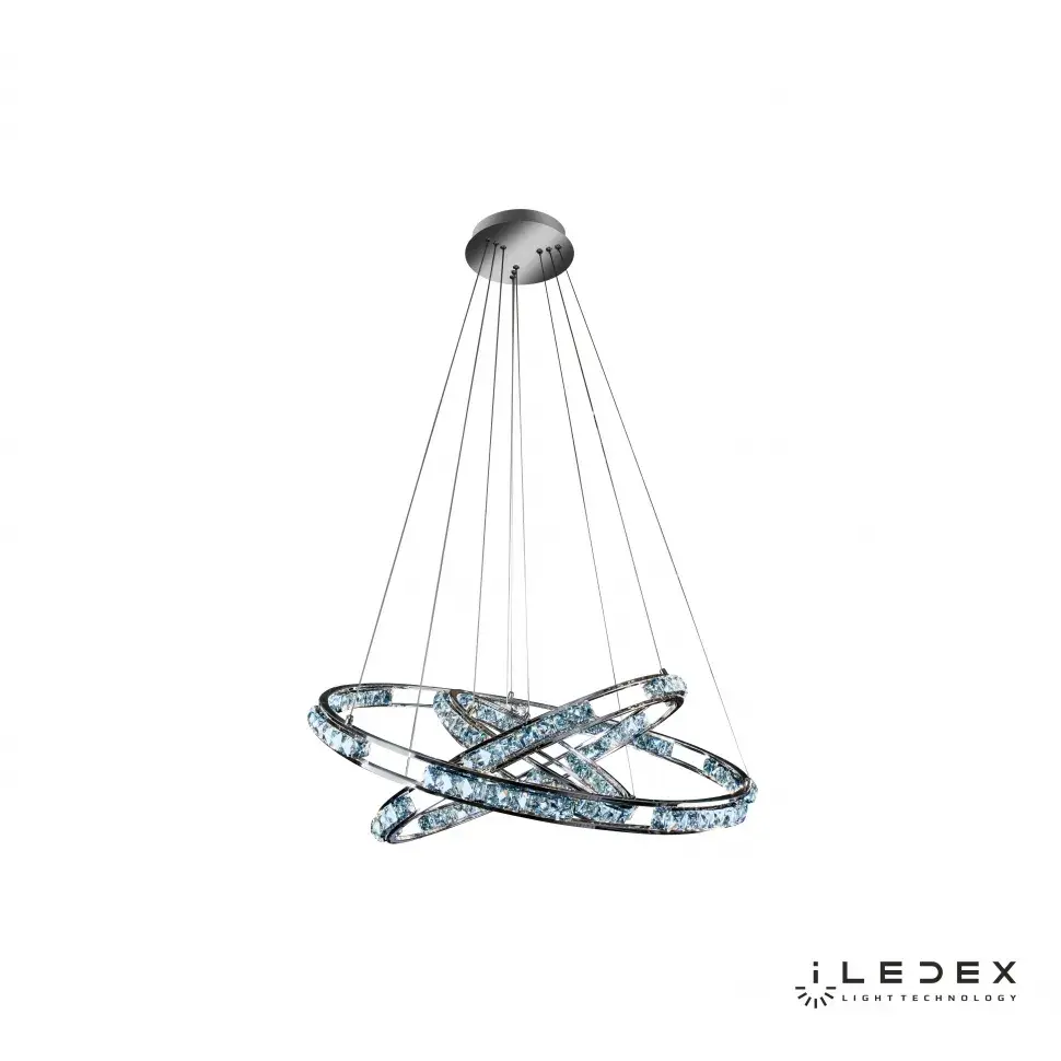 Светильник iLedex 16364/800+600+400 CR CRYSTAL — хром