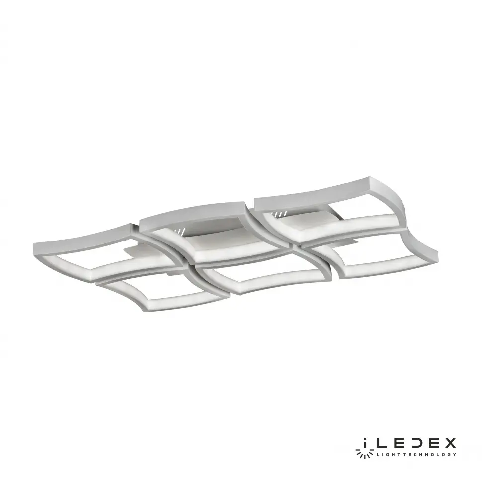 Люстра iLedex 8196-6-X-T WH ROOMY — белый, ракурс 2