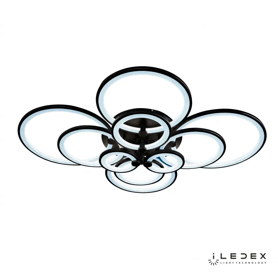 Люстра iLedex A001/10 BK RING — черный