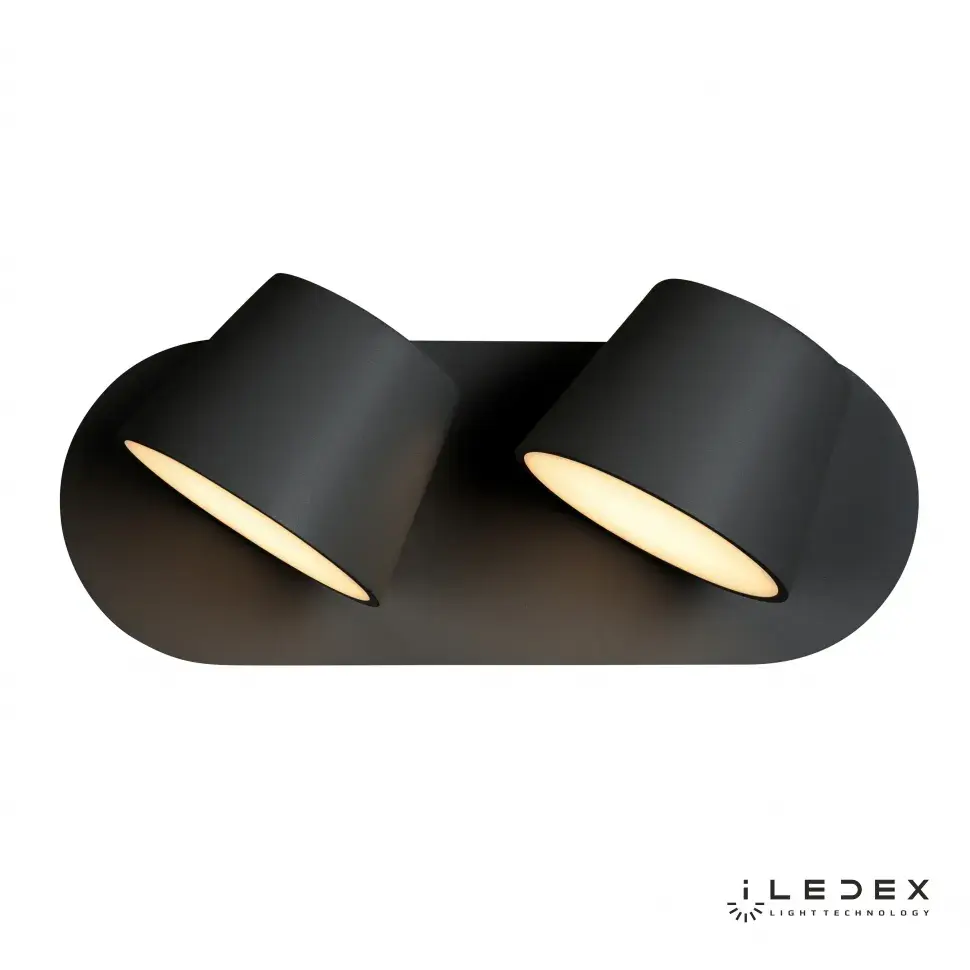 Бра iLedex W1118-2AS BK FLEXIN — черный