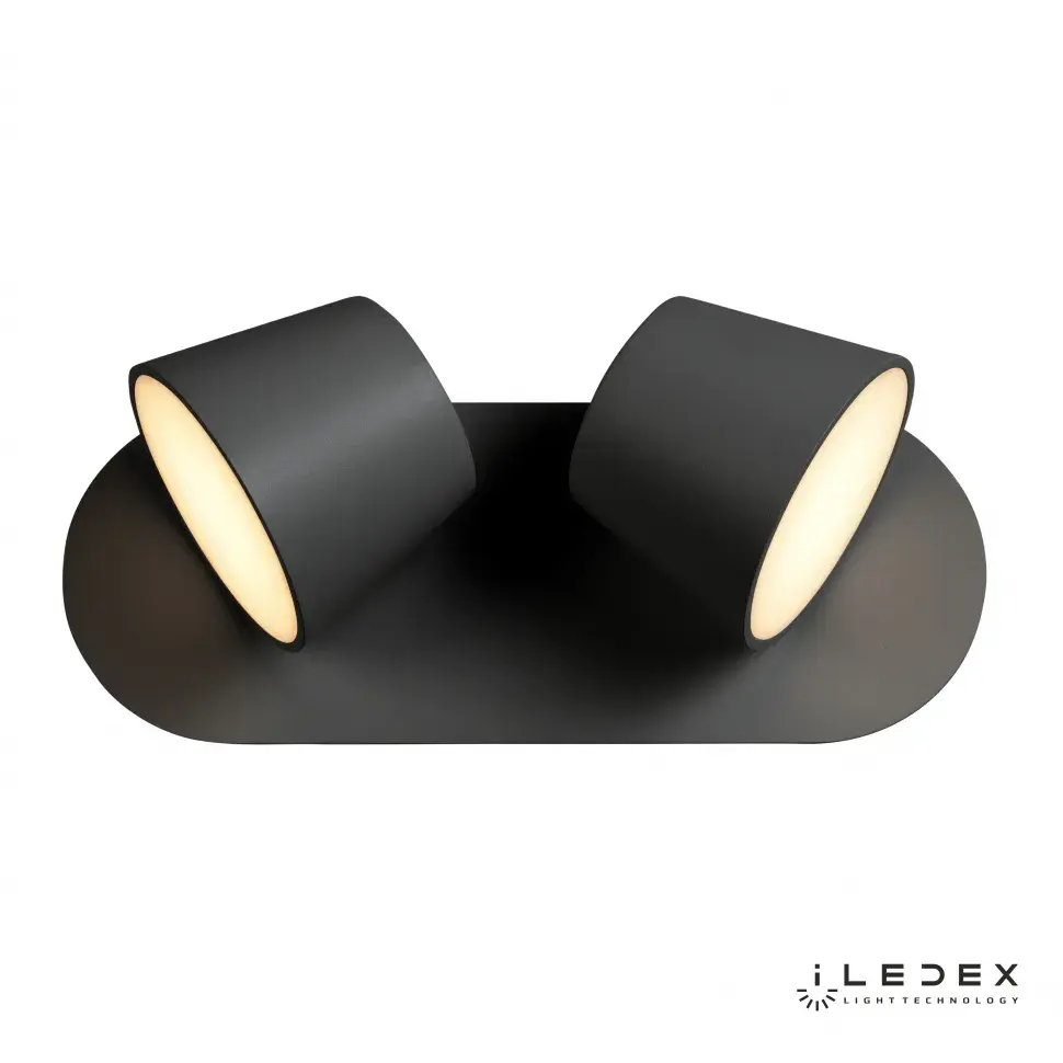 Бра iLedex W1118-2AS BK FLEXIN — черный