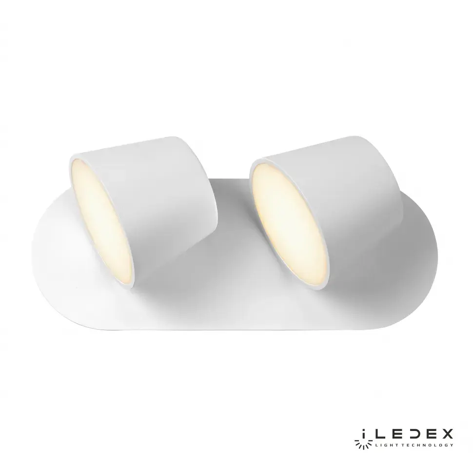 Бра iLedex W1118-2AS WH FLEXIN — белый, ракурс 2