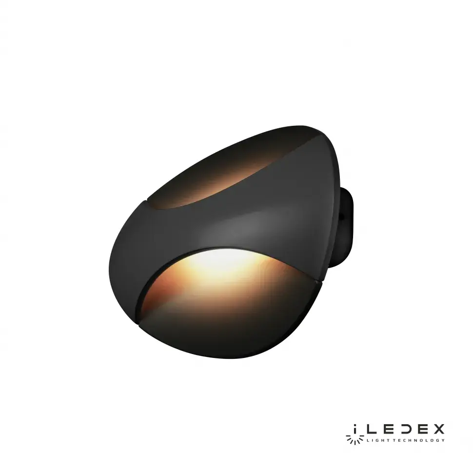 Бра iLedex ZD8151-5W BK FLUX — черный, ракурс 2