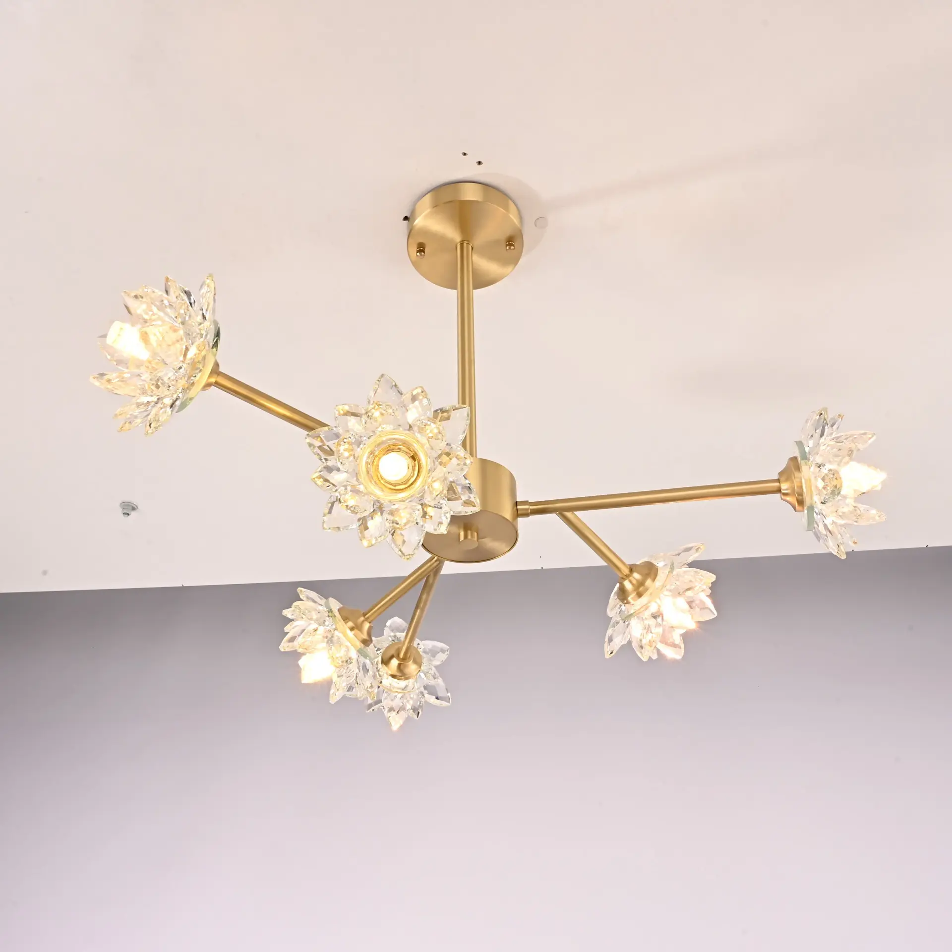 Люстра Imperium Loft 151618-26 LOTOS — золотой, ракурс 13