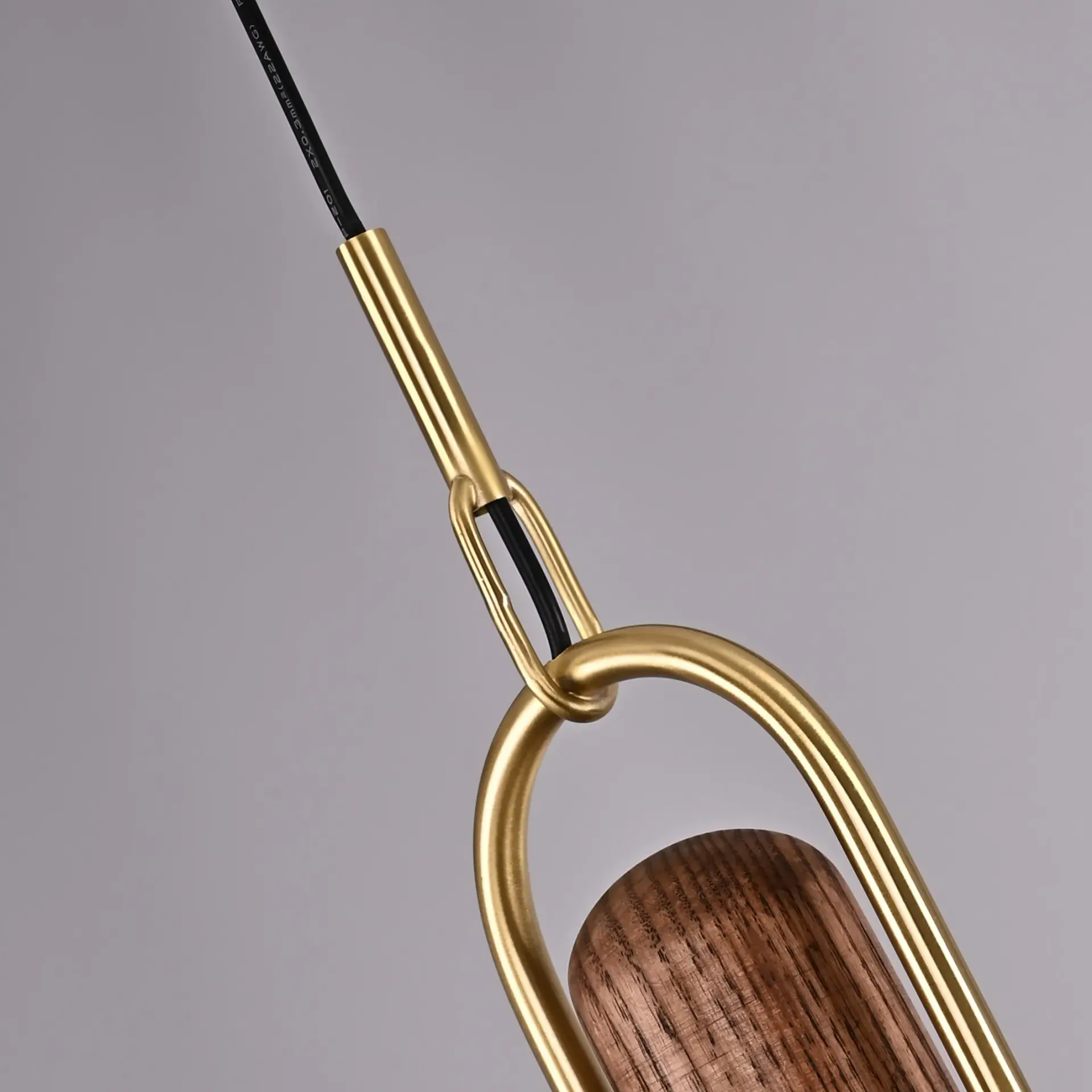 Светильник Imperium Loft 191840-26 ARC GLOBE — латунь, ракурс 3