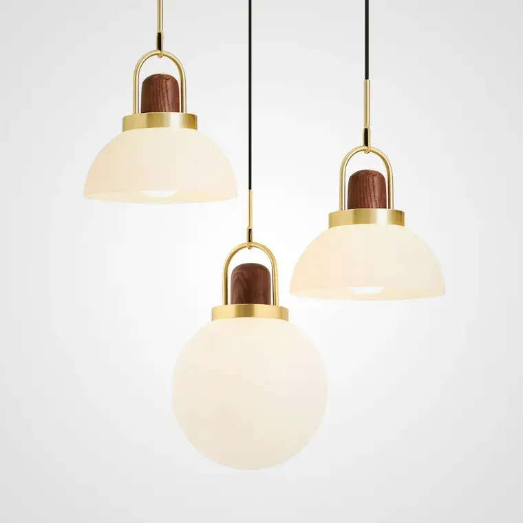 Светильник Imperium Loft 191840-26 ARC GLOBE — латунь, ракурс 4