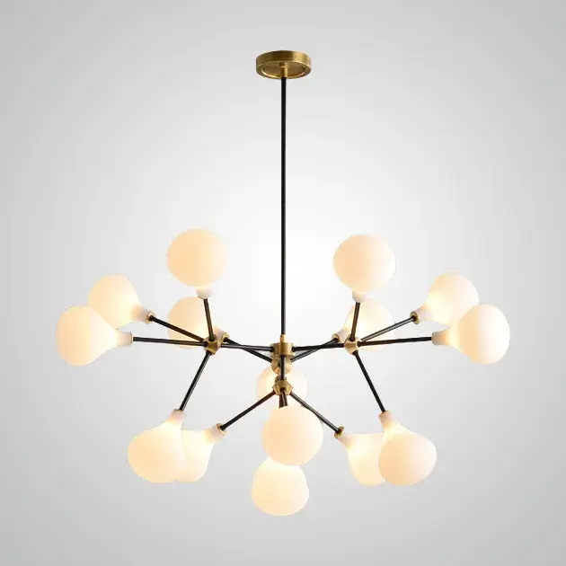 Люстра Imperium Loft 193418-23 ANKER — латунь, ракурс 4
