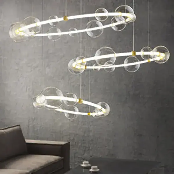 Светильник Imperium Loft 195004-23 SESSA RING — латунь, ракурс 6