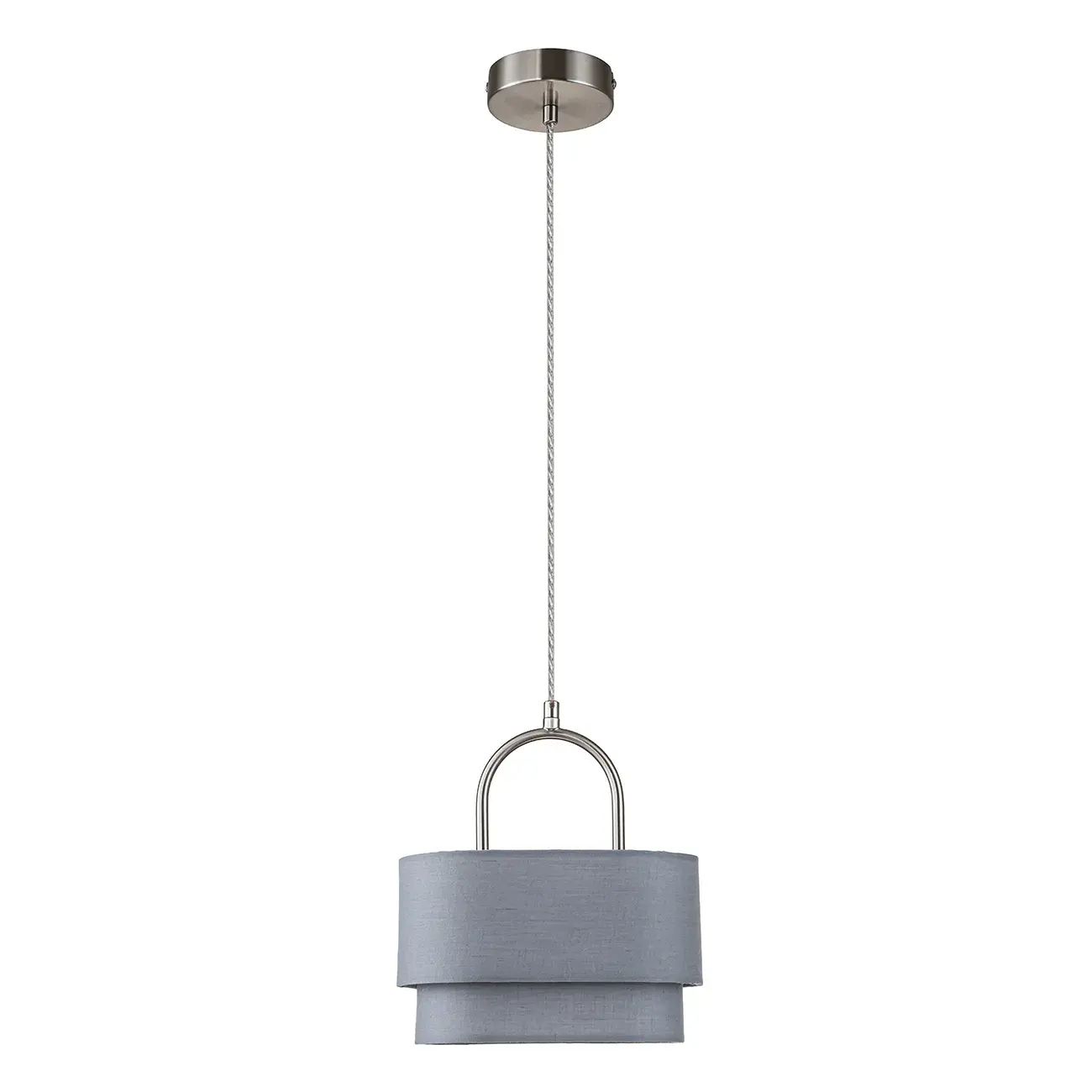 Светильник Indigo V000440 BORSA — никель, ракурс 2