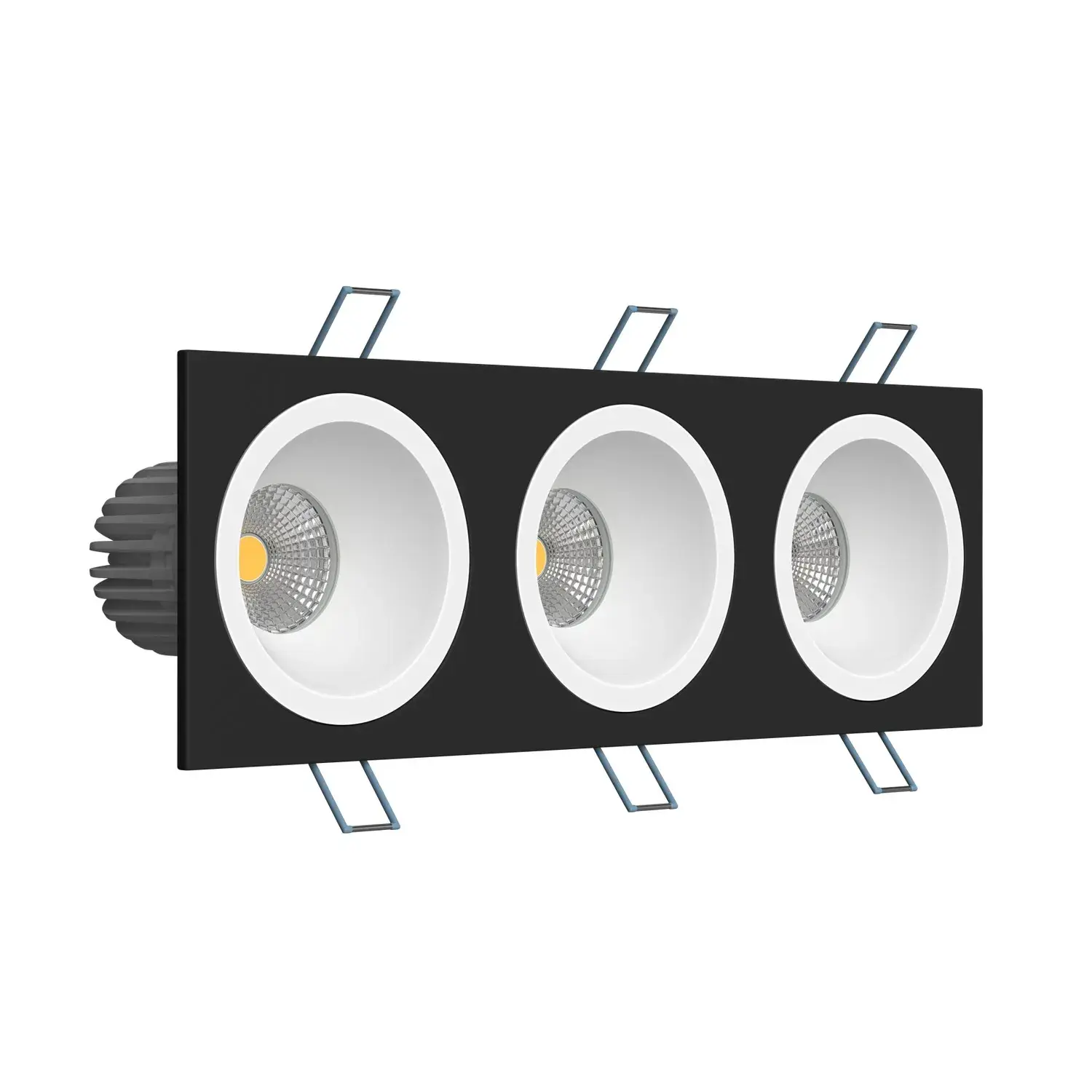 Точечный светильник Ledron LH07H-R SQ3 Black-White 30W 3000K DIM TRIAC — черный
