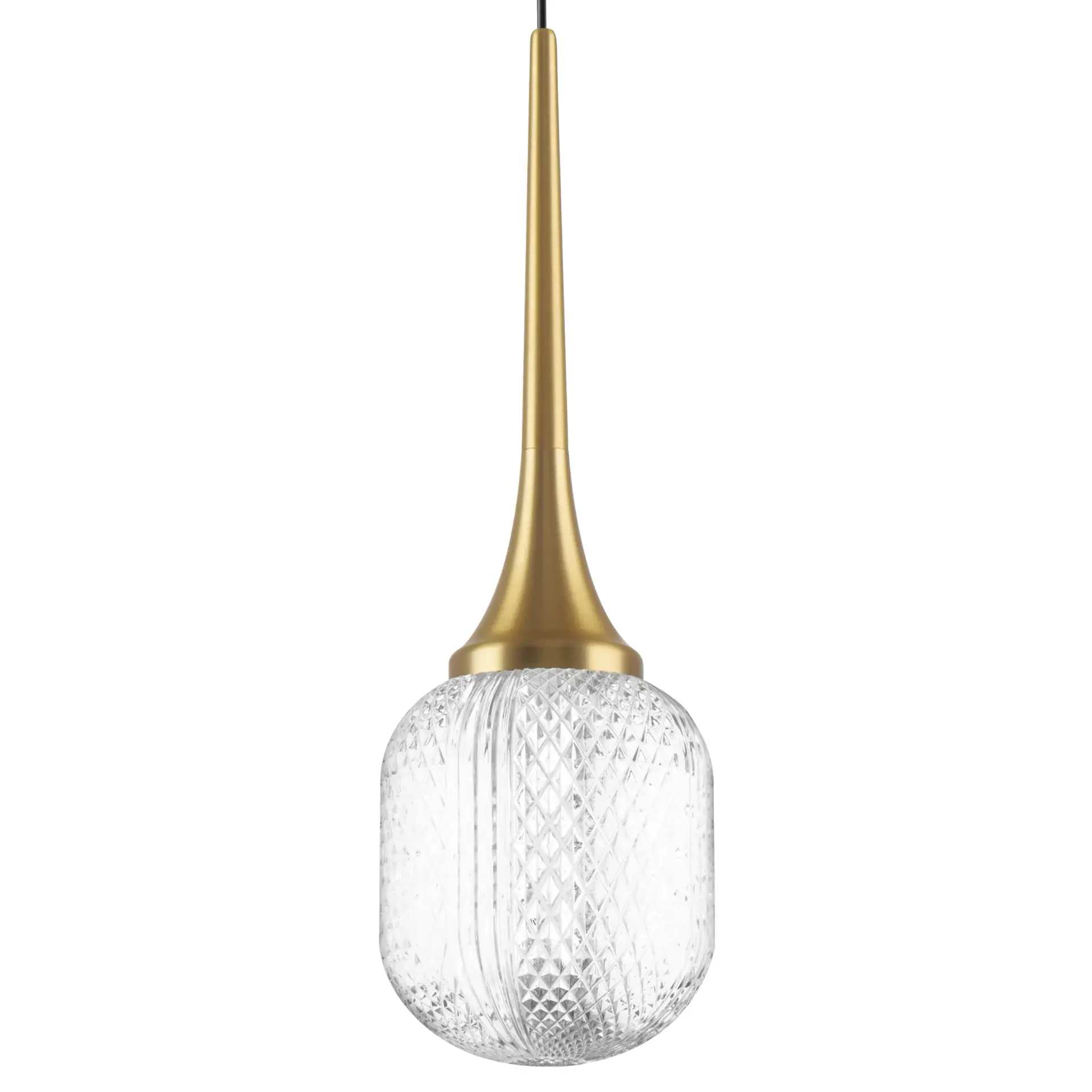 Светильник Lightstar 738011 ACRILE — золотой, ракурс 3