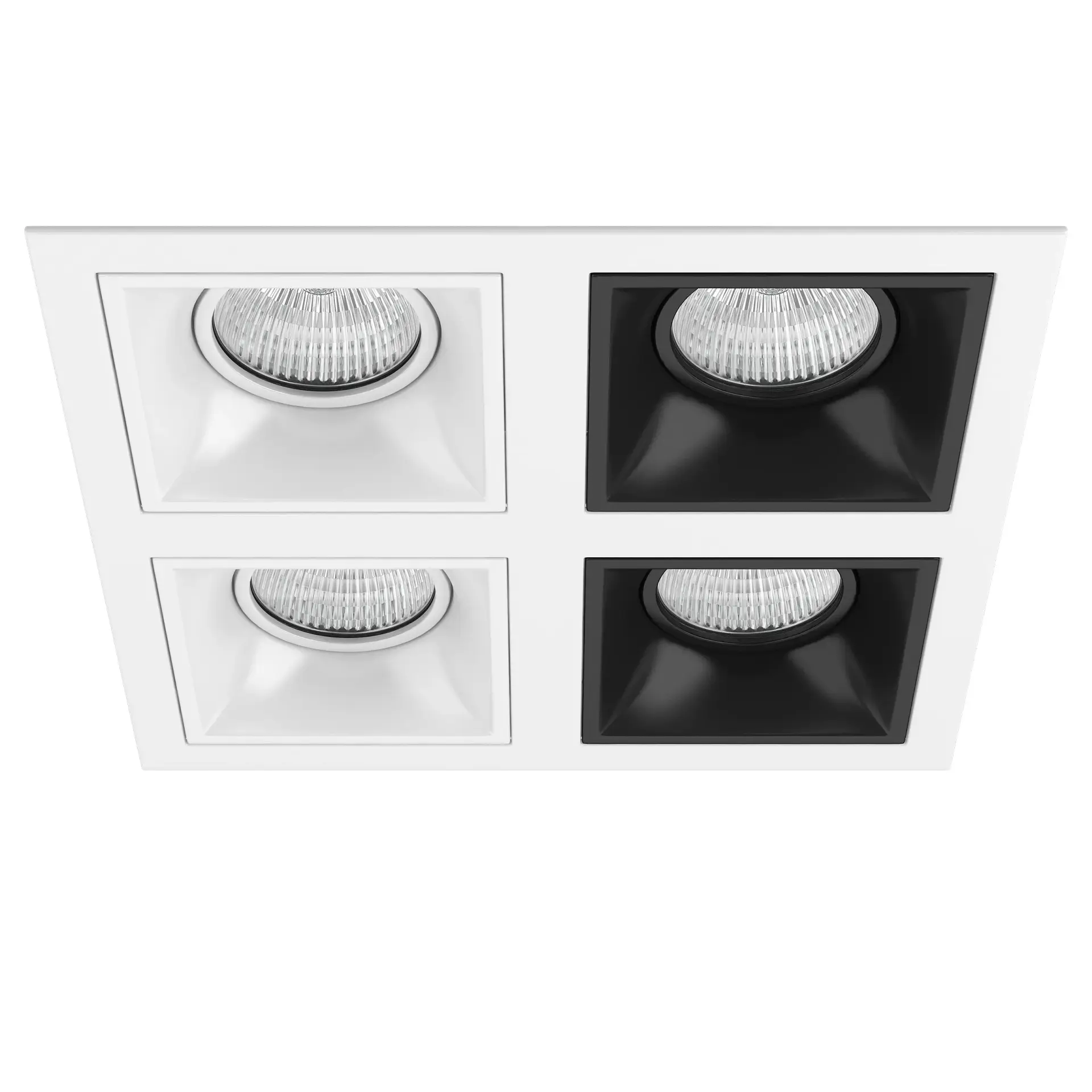 Точечный светильник Lightstar D54606060707 DOMINO — белый