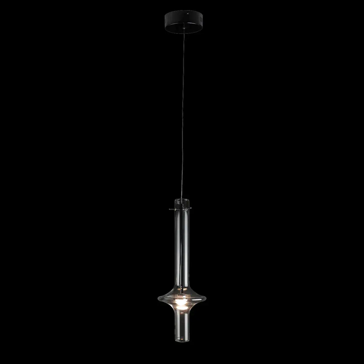 Светильник Loft IT 10061BK TUBE — черный, ракурс 3