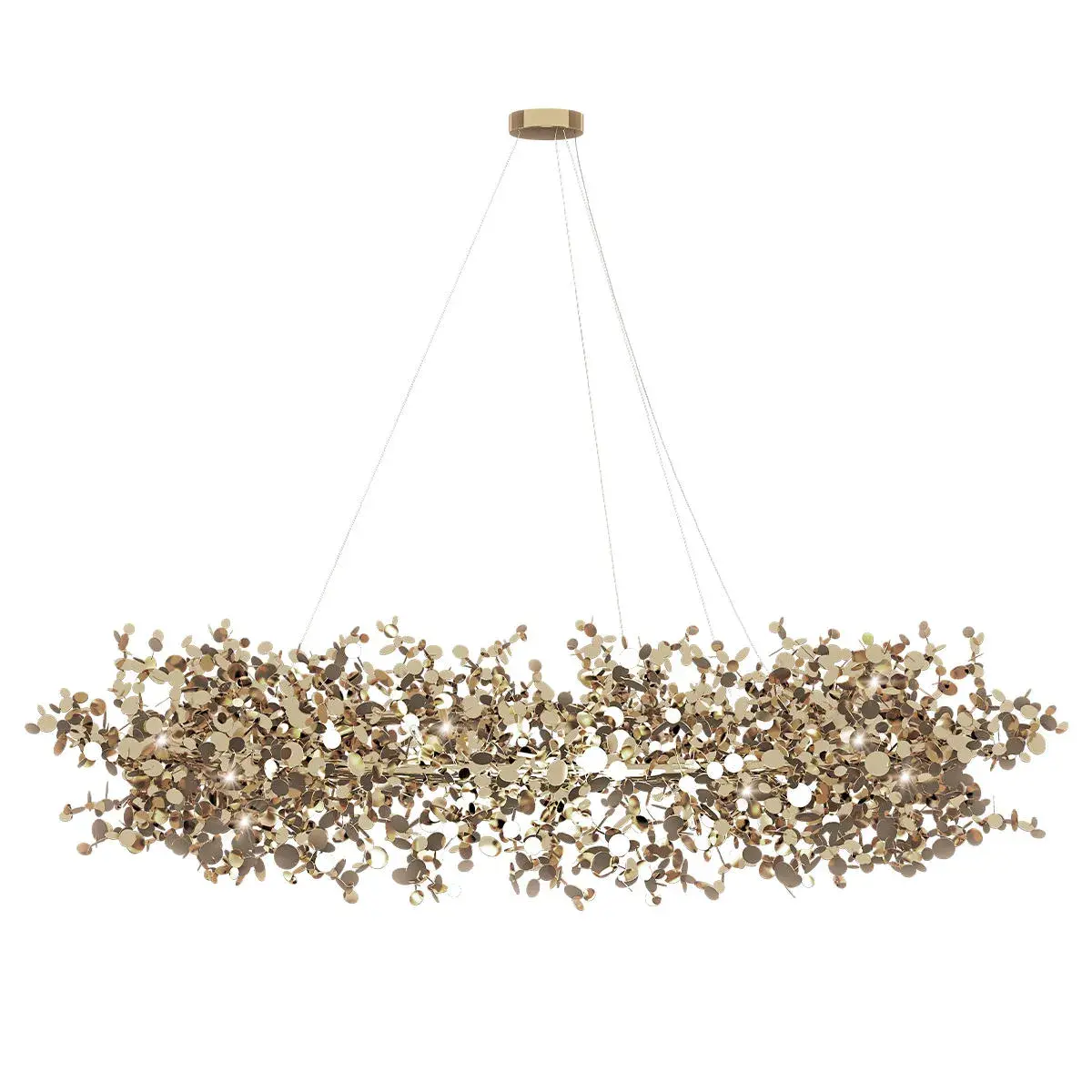 Люстра Loft IT 10101/1000 Gold SPARK — золотой