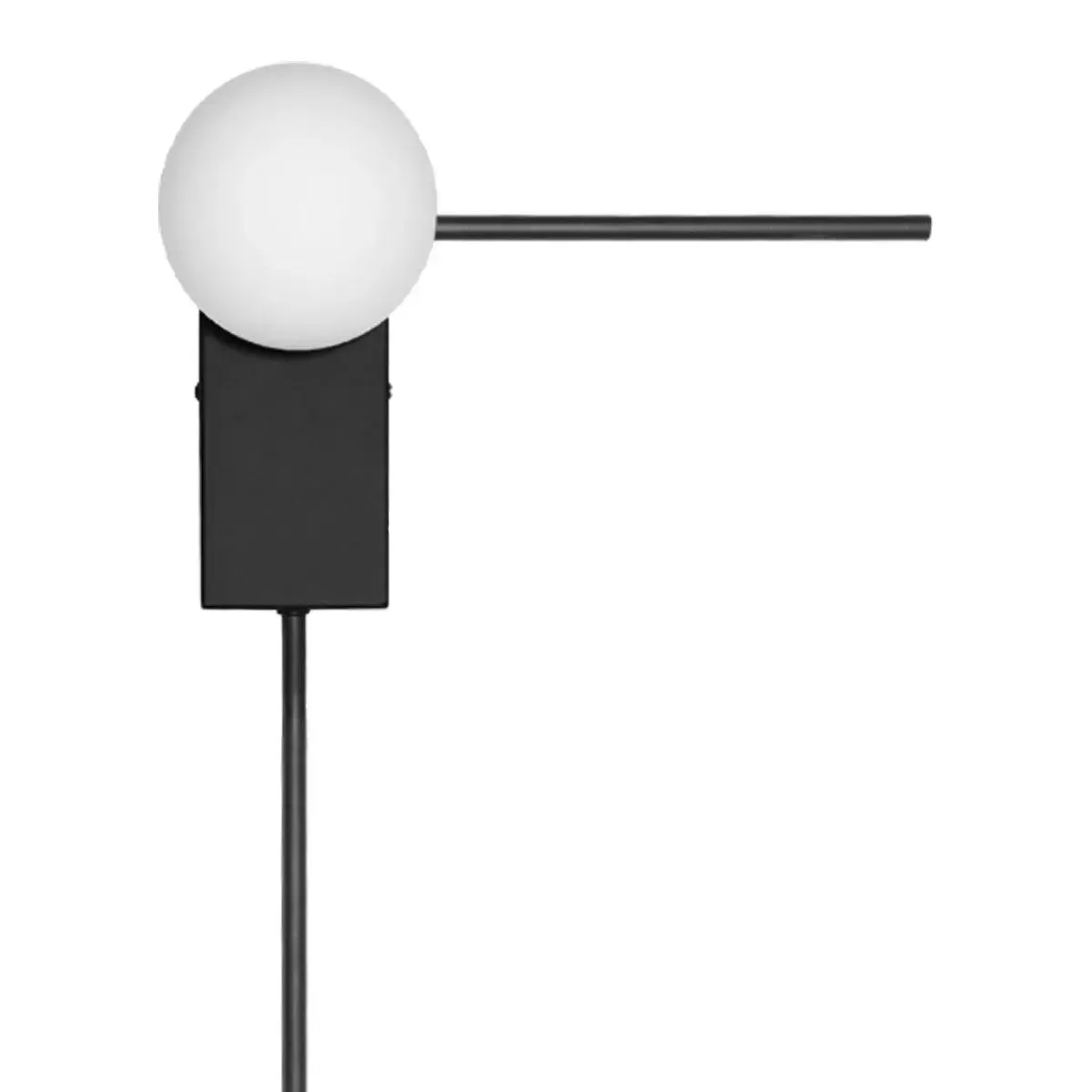 Бра Loft IT 10132/H Black MERIDIAN — черный, ракурс 3