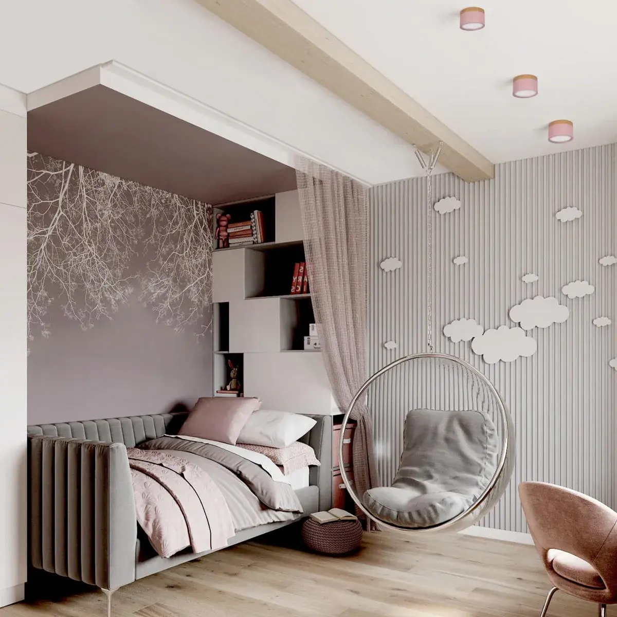 Точечный светильник Loft IT 10162 Grey GRAPE — серый