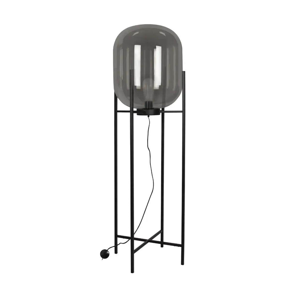 Торшер Loft IT 10195F/1600 Smoke ODA — черный, ракурс 3