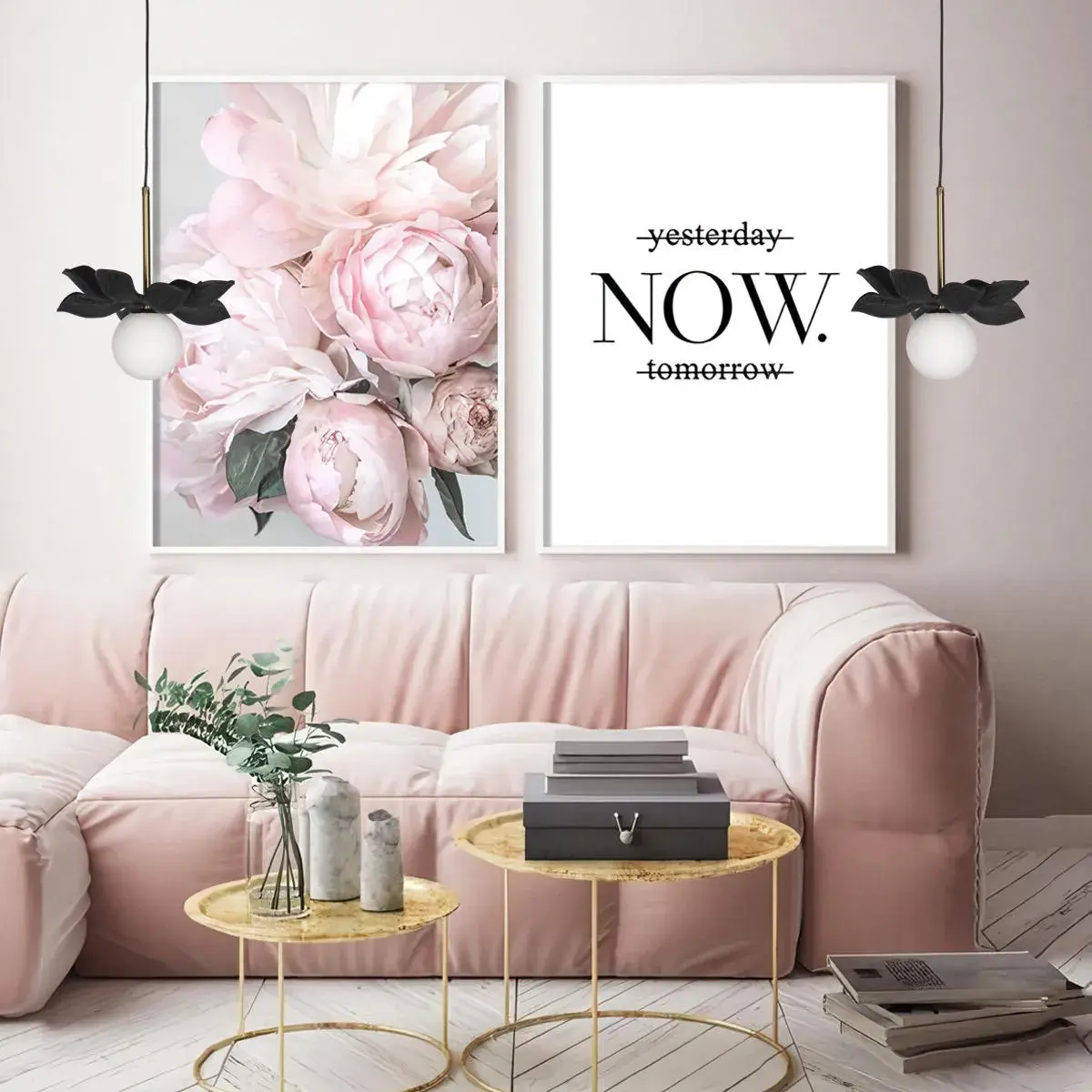 Светильник Loft IT 10213/B Black MONRO — золотой