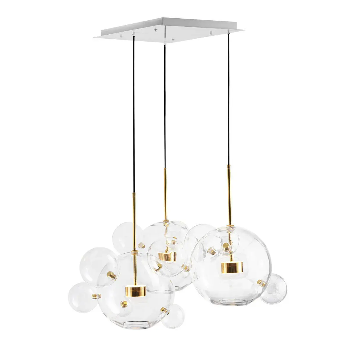 Светильник Loft IT 2027-S3 BOLLE — белый, ракурс 3