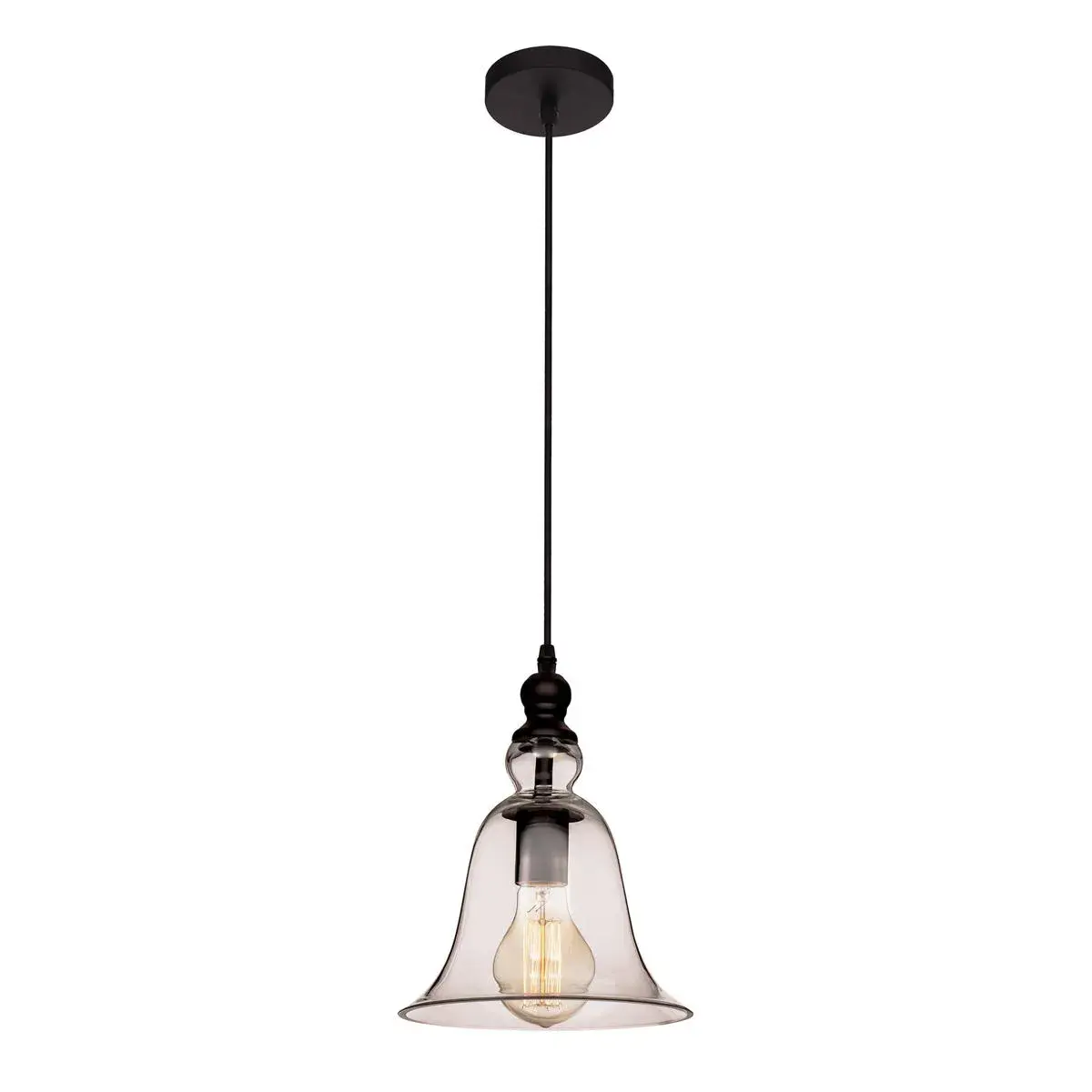 Светильник Loft IT LOFT1812 GLASS BELL — черный