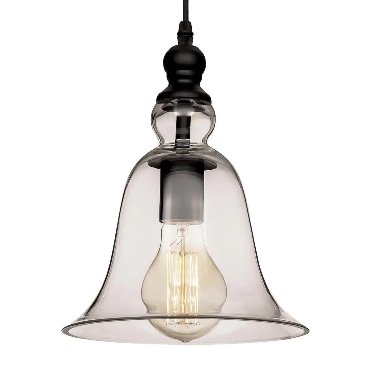 Светильник Loft IT LOFT1812 GLASS BELL — черный