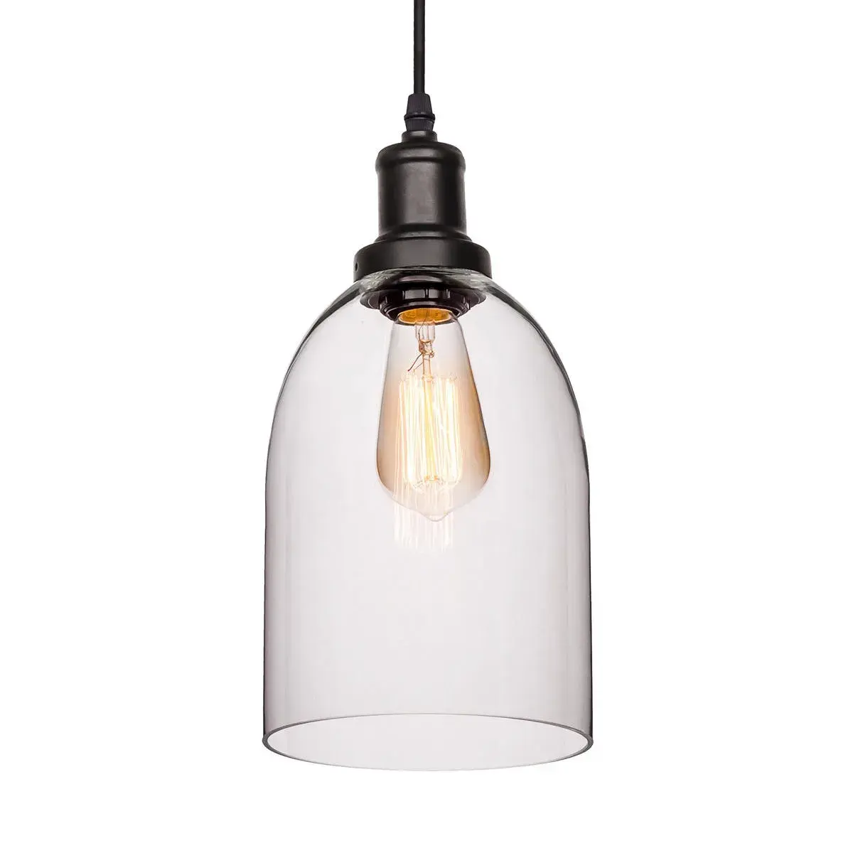 Светильник Loft IT LOFT1814 GLASS BELL — черный