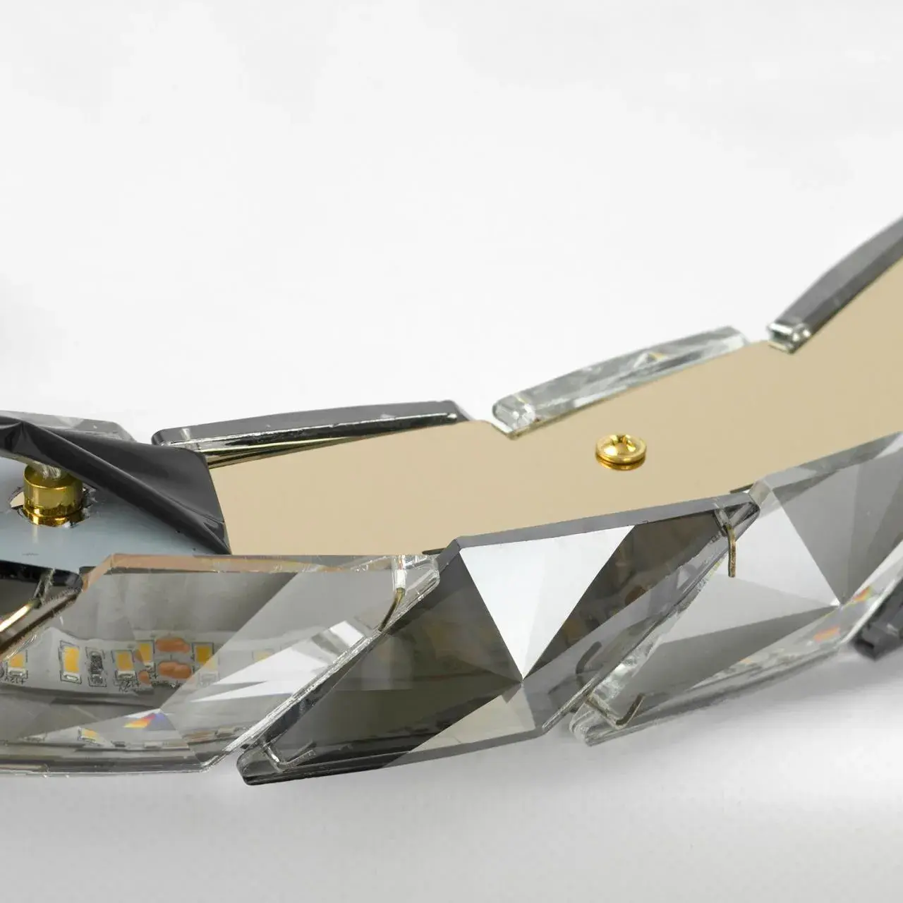 Светильник Lussole LSP-7156 ЦИТРАС — золотой, ракурс 4