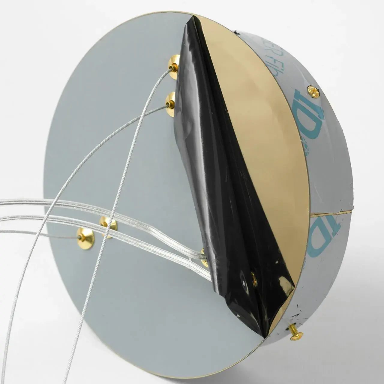 Светильник Lussole LSP-7158 ЦИТРАС — золотой, ракурс 4