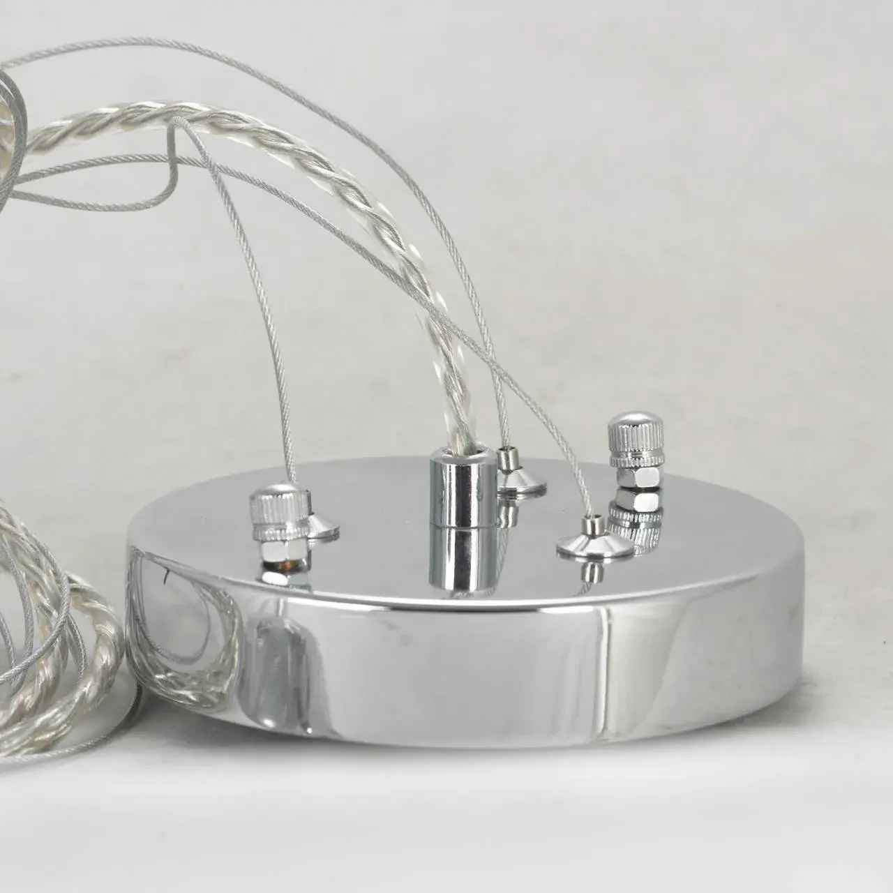 Люстра Lussole LSP-8406 ХАЙНЕС — хром, ракурс 4