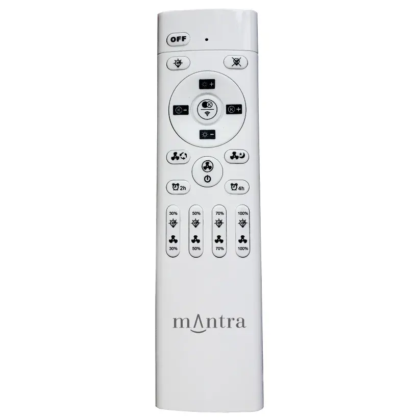 Люстра Mantra 7809 NATURE — белый, ракурс 5