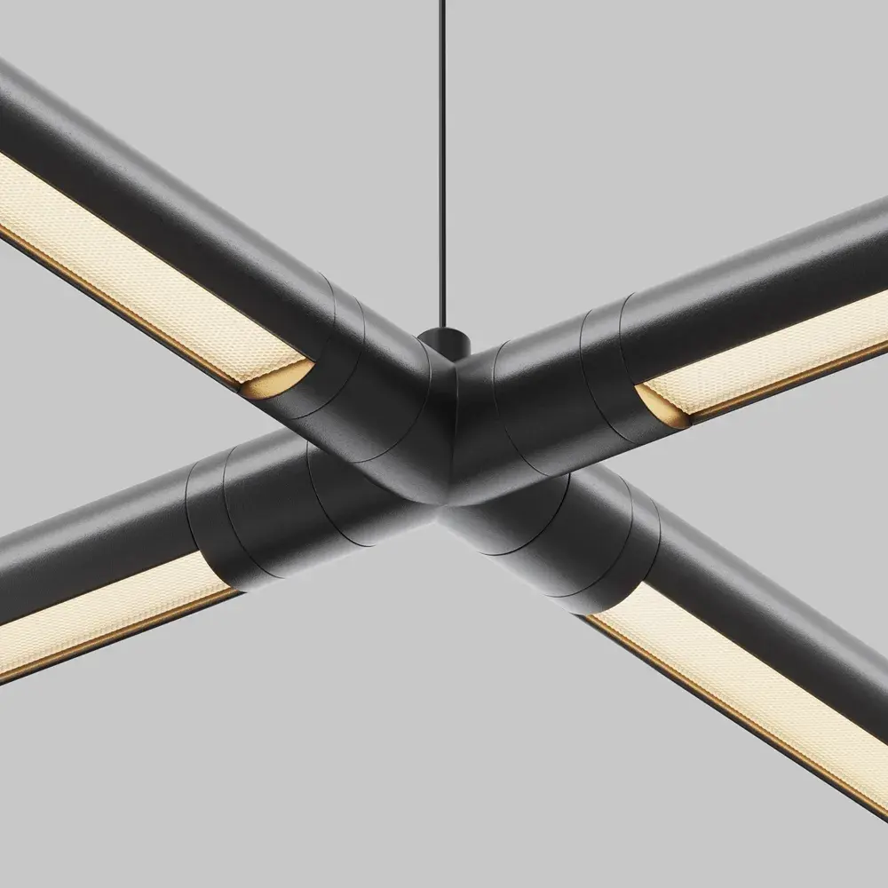 Коннектор Maytoni ACCESSORIES FOR SYSTEM SHELF — модульные, черный, ракурс 3