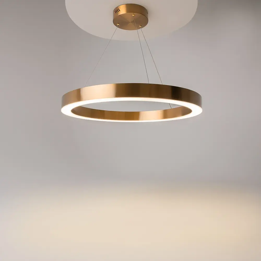 Подвесной светильник Maytoni SATURNO — латунь, ракурс 3