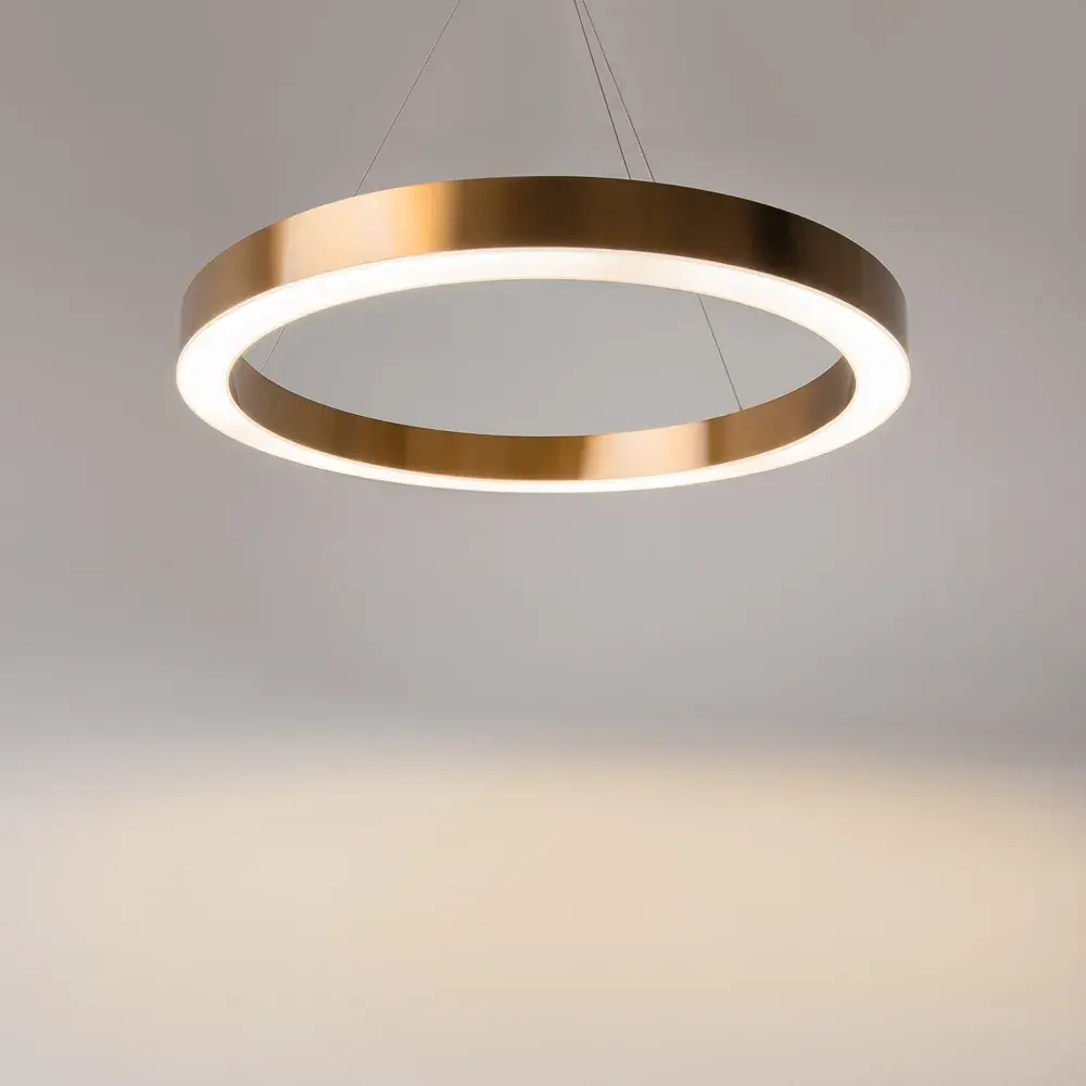 Подвесной светильник Maytoni SATURNO — латунь, ракурс 6