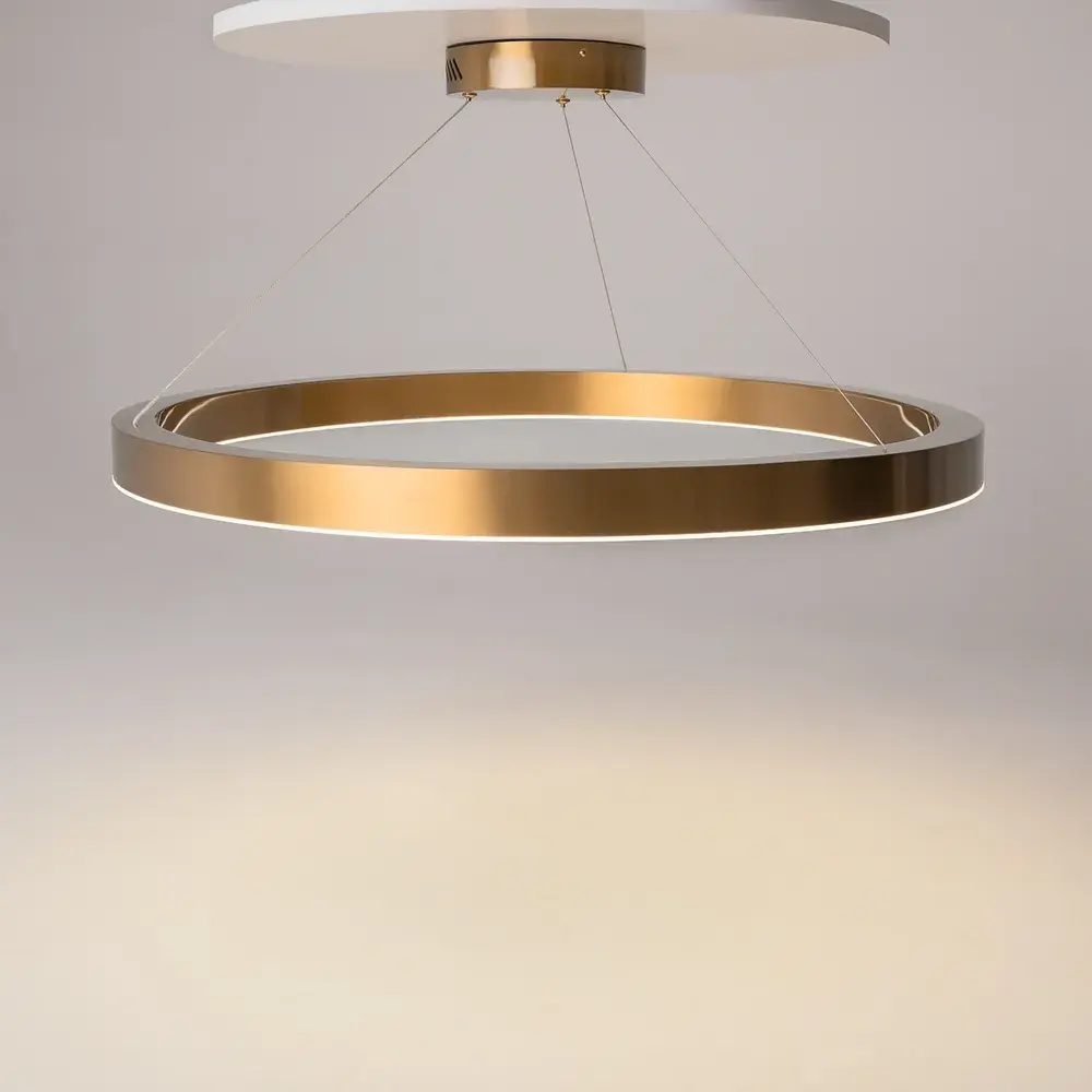 Подвесной светильник Maytoni SATURNO — латунь, ракурс 4