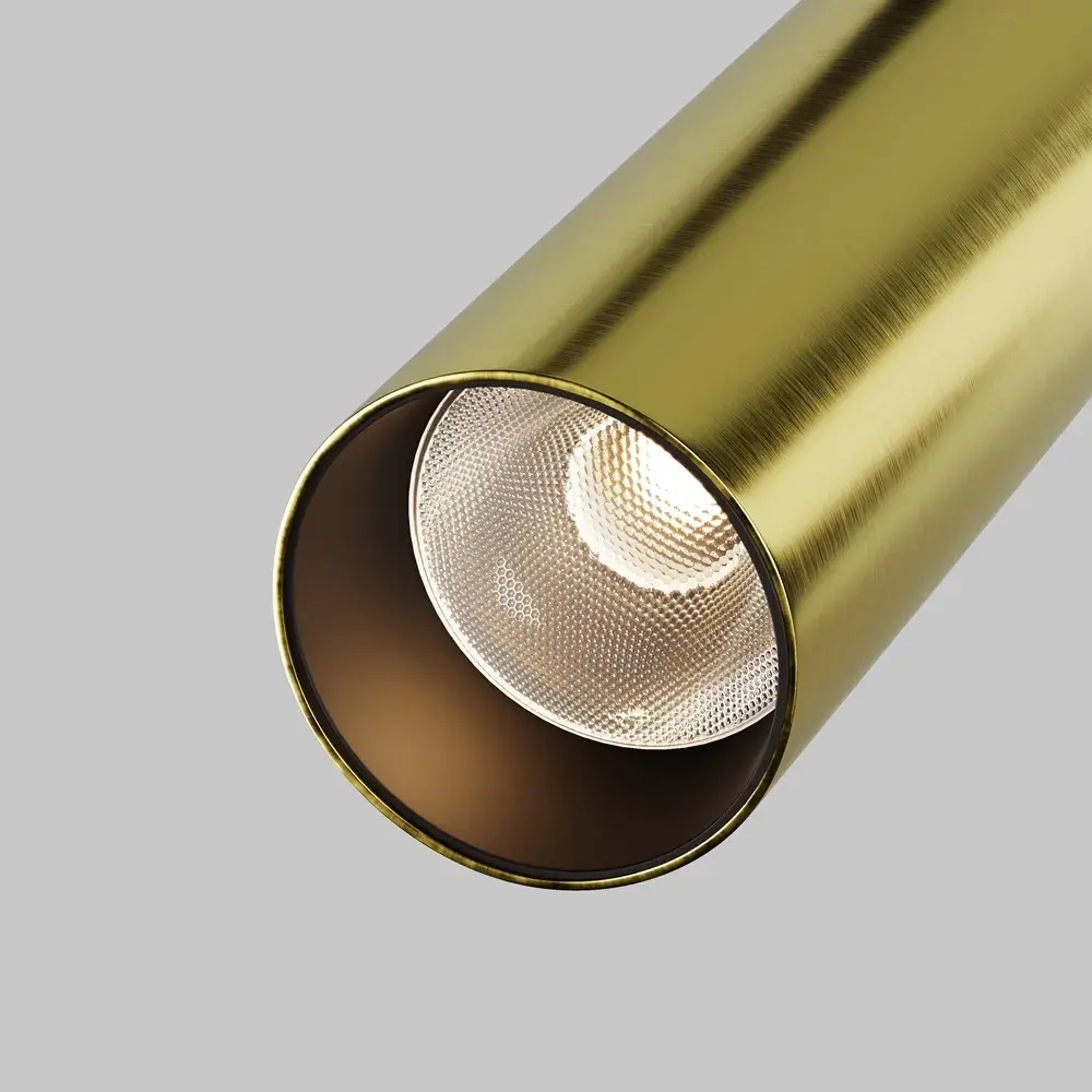 Трековый светильник Maytoni FOCUS LED — магнитные, латунь, ракурс 4
