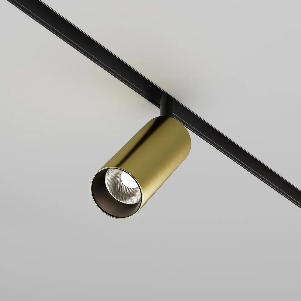 Трековый светильник Maytoni FOCUS LED — магнитные, латунь