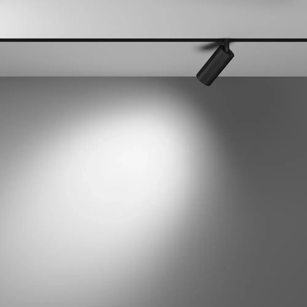 Трековый светильник Maytoni FOCUS LED EXILITY — магнитные, черный, ракурс 6