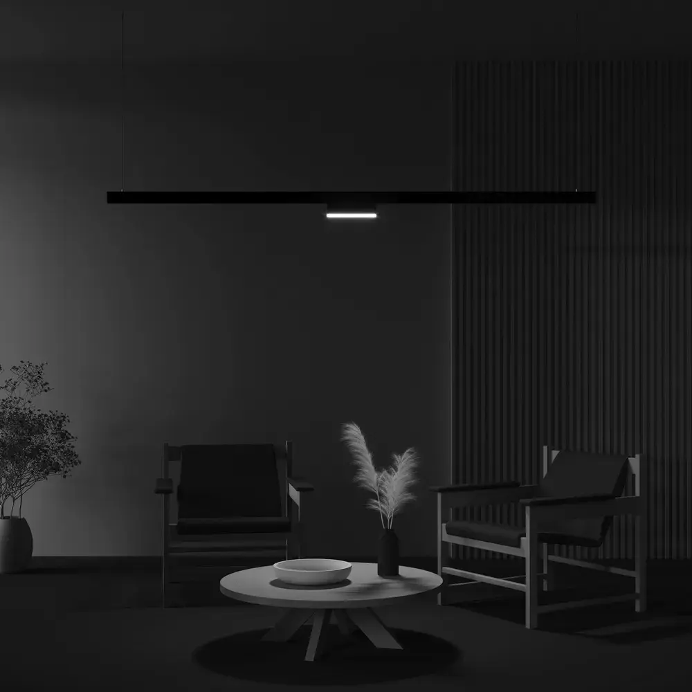 Трековый светильник Maytoni BASIS EXILITY — магнитные, черный, ракурс 7