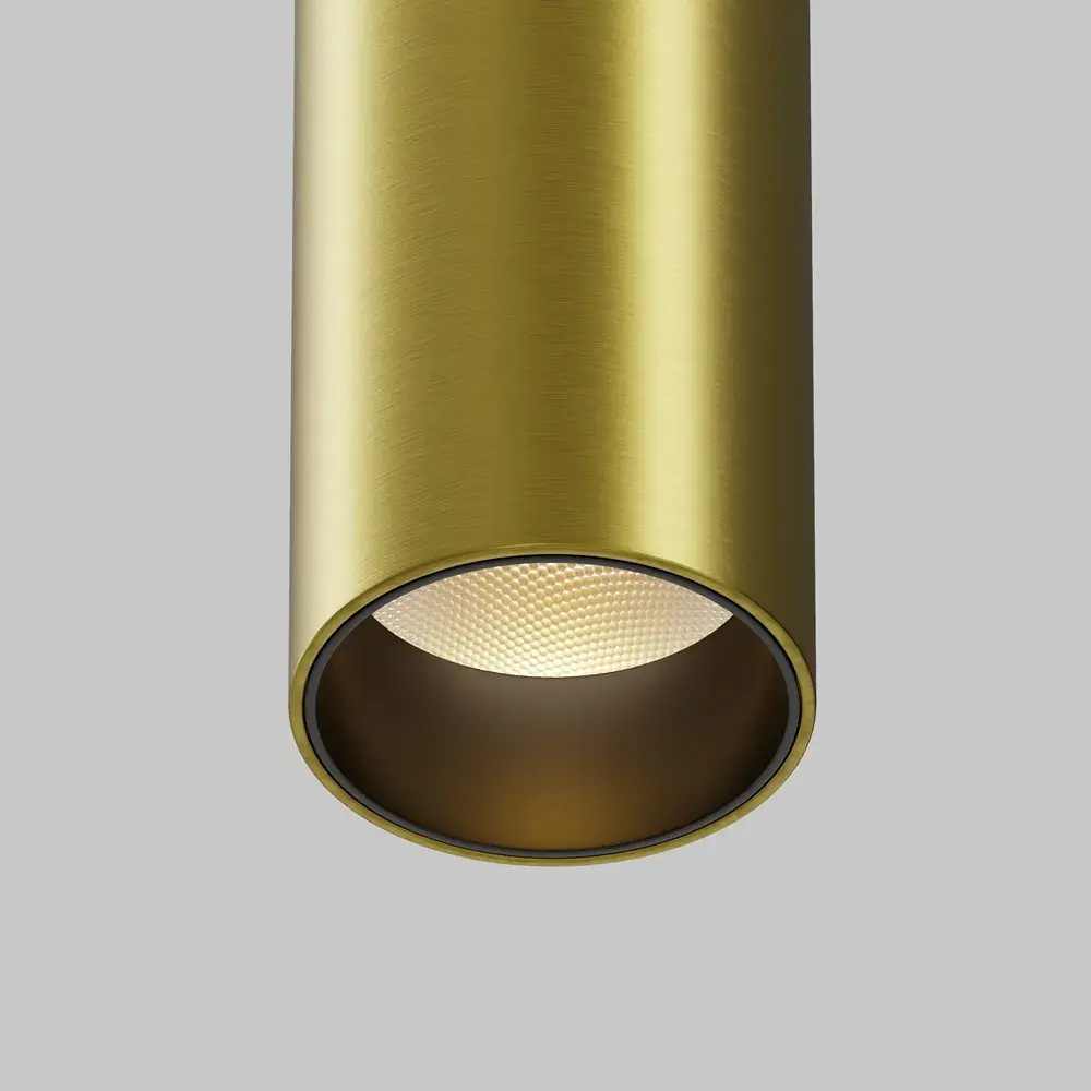 Трековый светильник Maytoni FOCUS LED — магнитные, латунь, ракурс 3