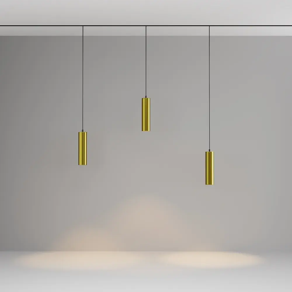 Трековый светильник Maytoni FOCUS LED — магнитные, латунь, ракурс 4