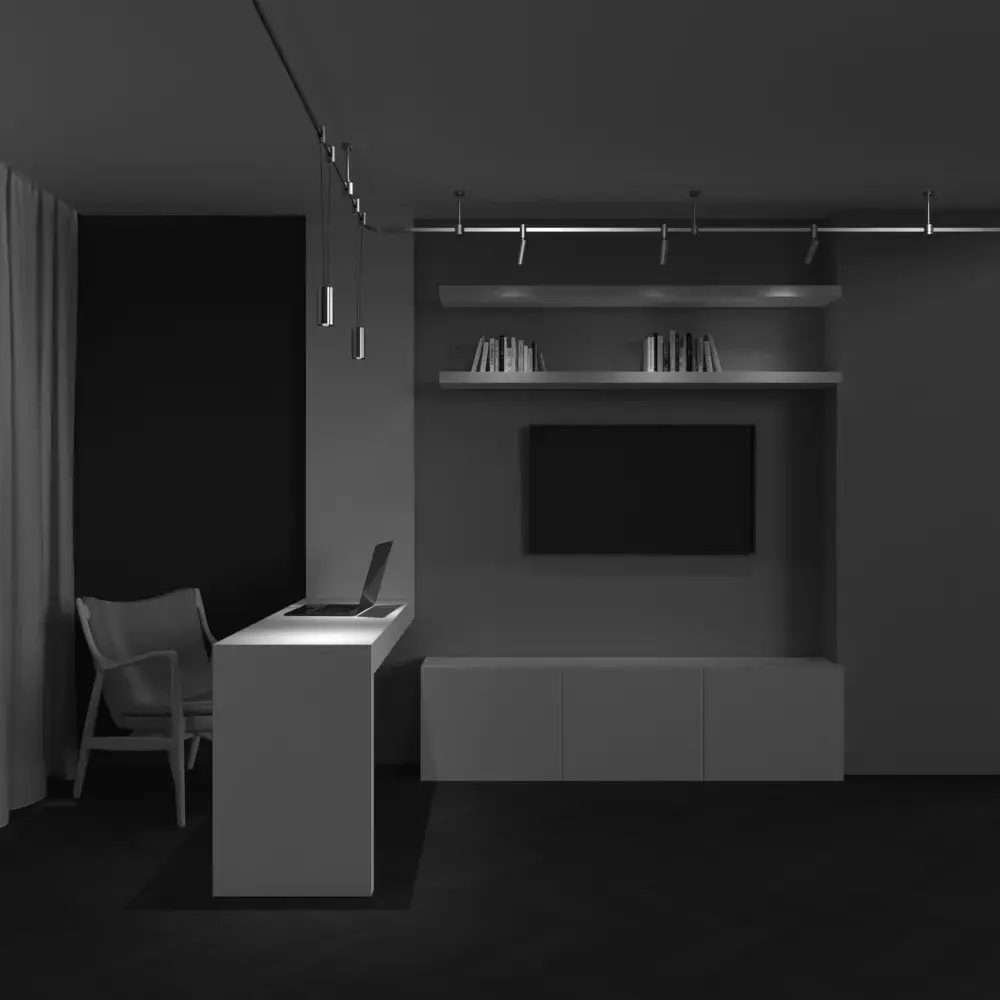 Трековый светильник Maytoni FOCUS LED — магнитные, латунь, ракурс 6
