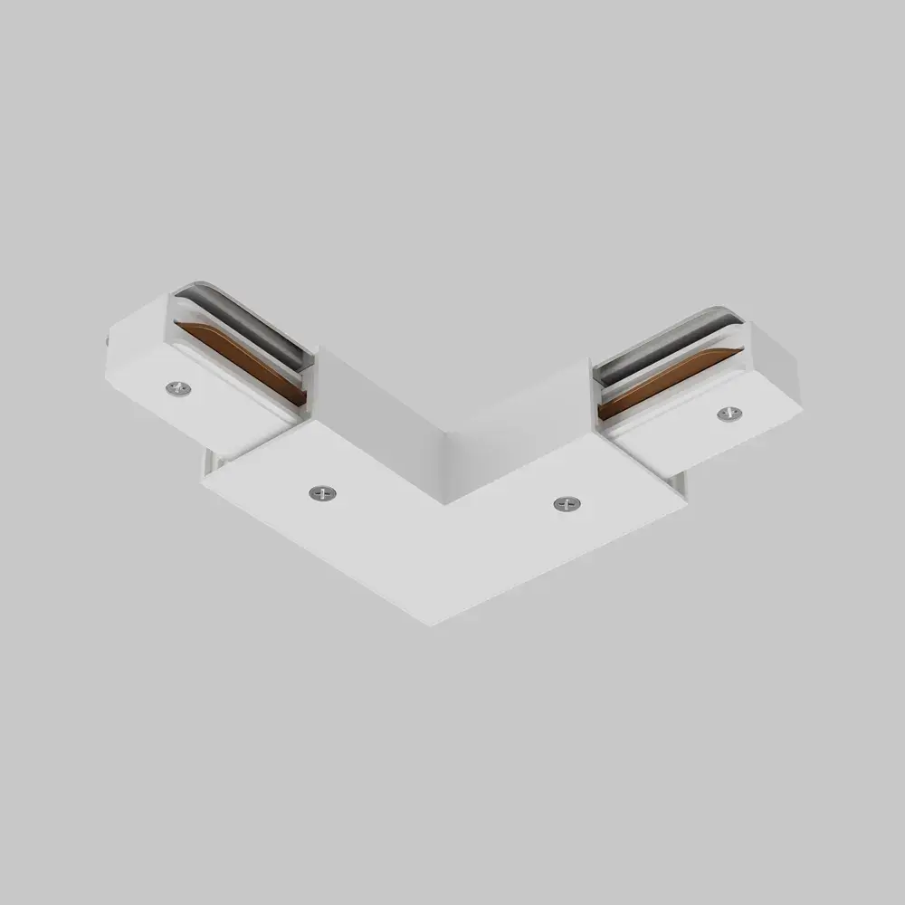 Коннектор Maytoni ACCESSORIES FOR TRACKS UNITY — однофазные, белый