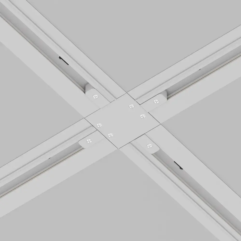 Коннектор Maytoni TRACK — однофазные, белый, ракурс 4