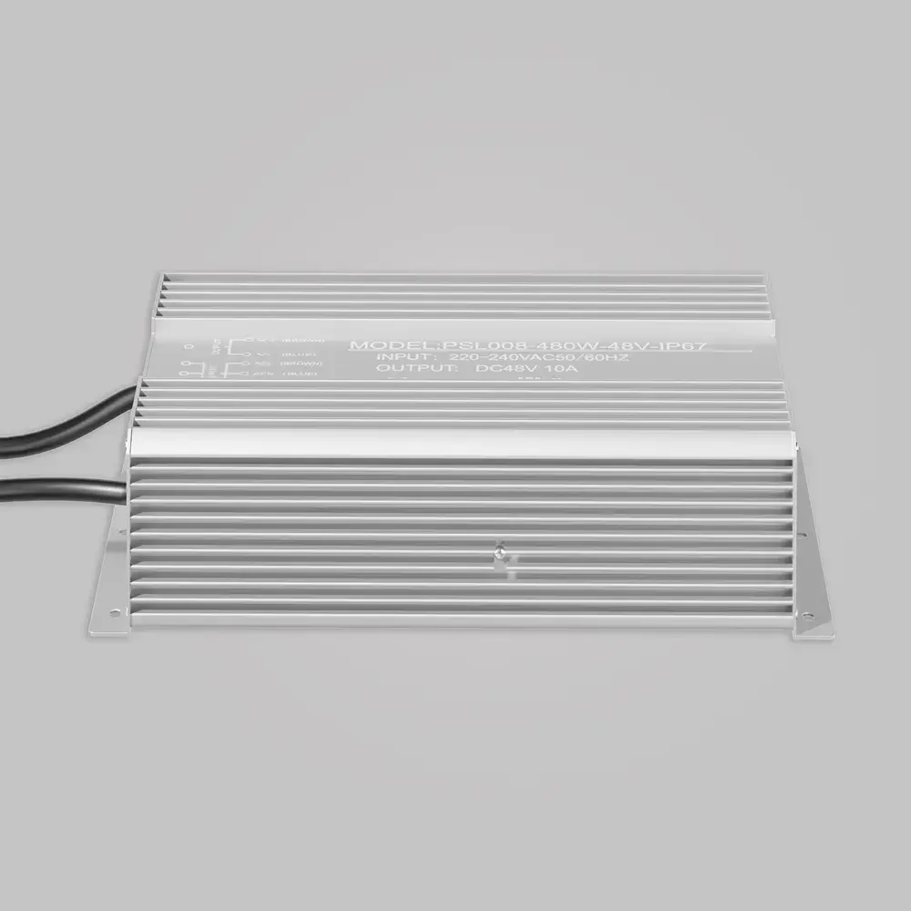 Источник напряжения 48В 480Вт IP67 PSL008, ракурс 3