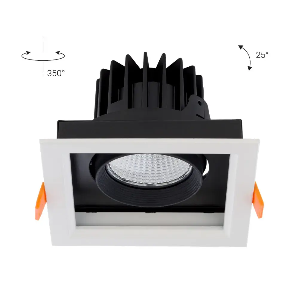 Точечный светильник Nowodvorski 8721 DIA LED — белый, ракурс 2