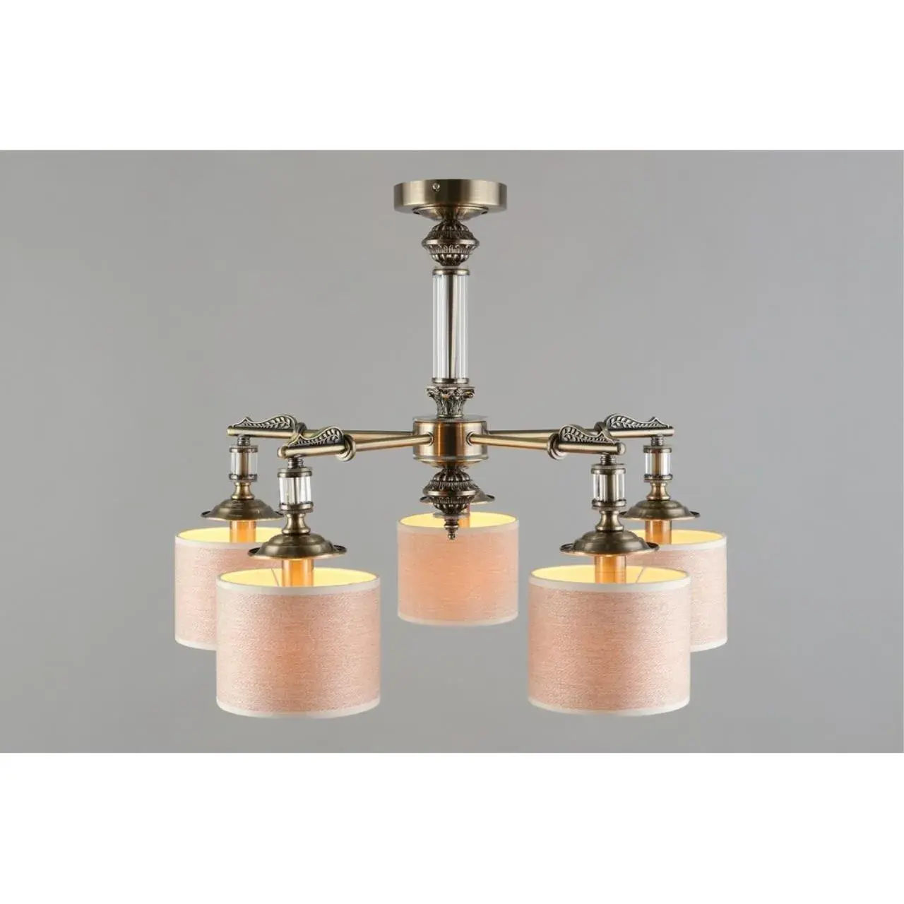 Люстра Omnilux OML-64307-05 ROVIGO — бронза, ракурс 6