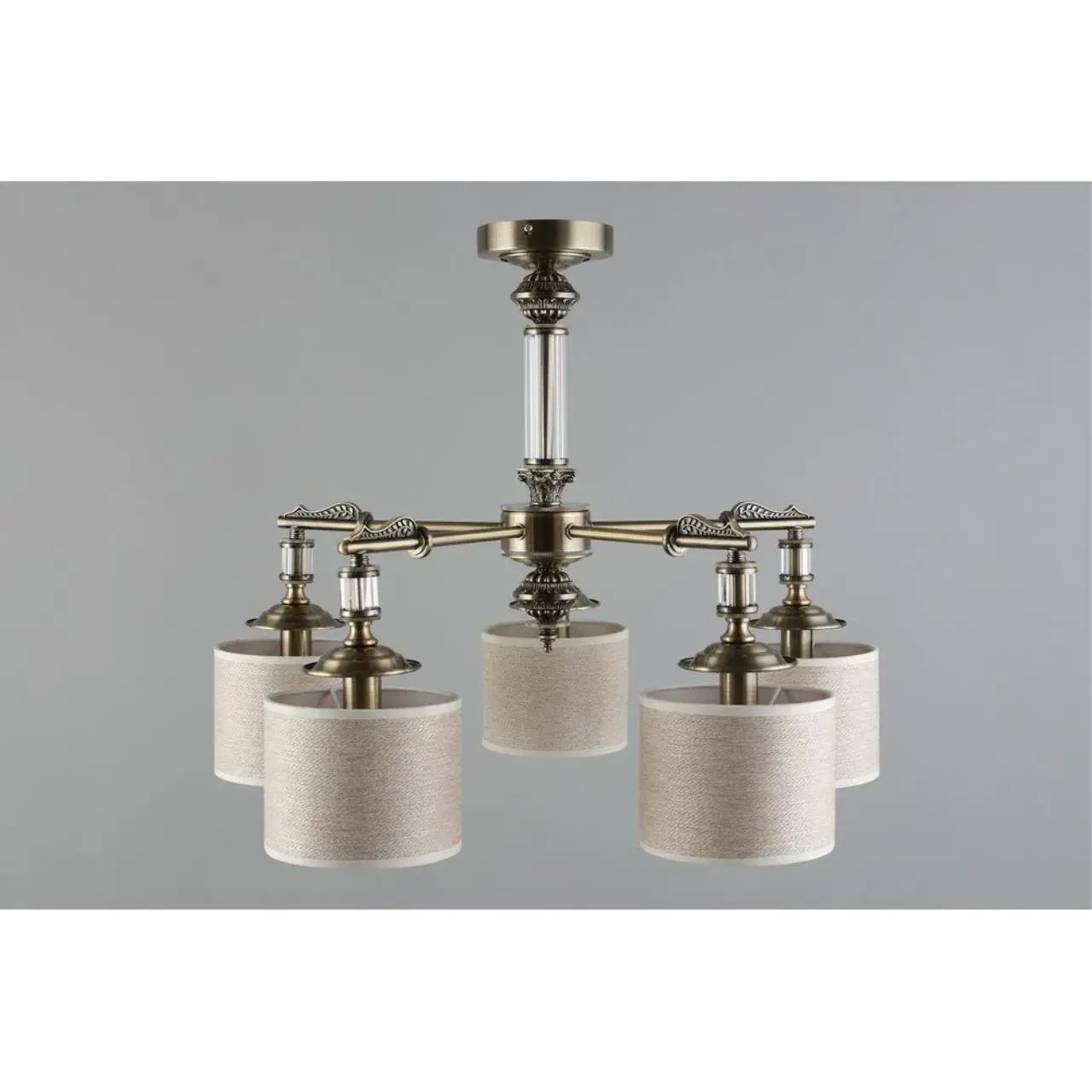 Люстра Omnilux OML-64307-05 ROVIGO — бронза, ракурс 7