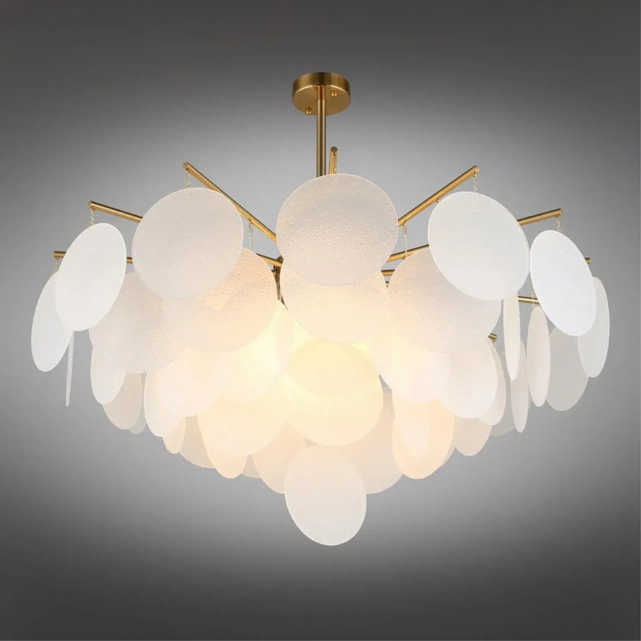 Люстра Omnilux OML-67407-08 LERICI — золотой, ракурс 2