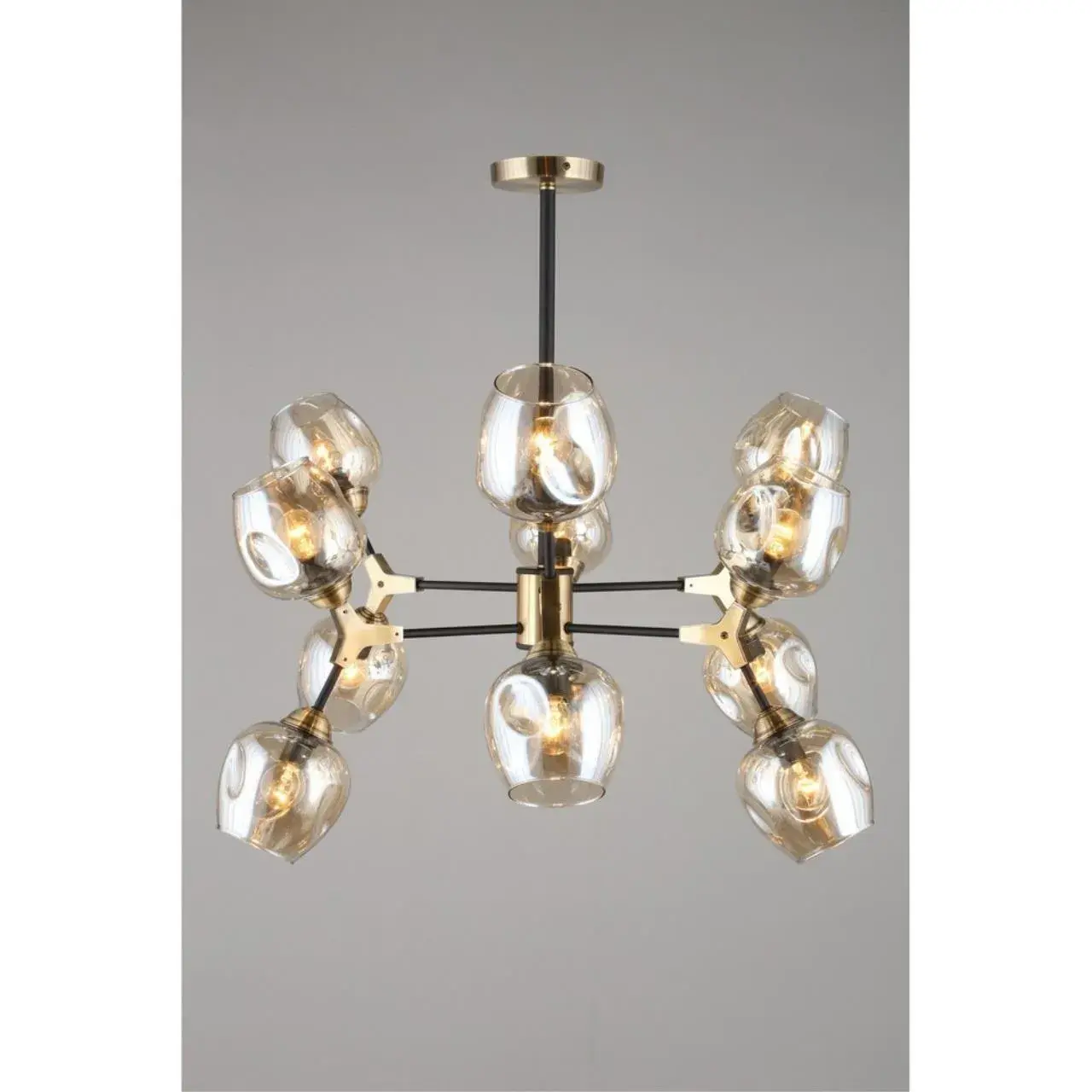 Люстра Omnilux OML-93407-12 POZZALLO — золотой, ракурс 4